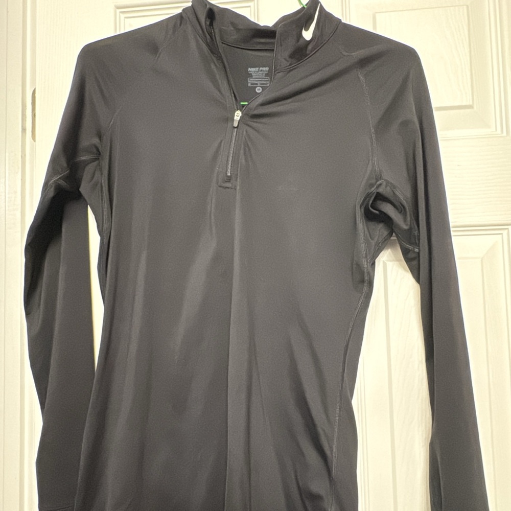 Nike Black Long Sleeve Women's quarter zip